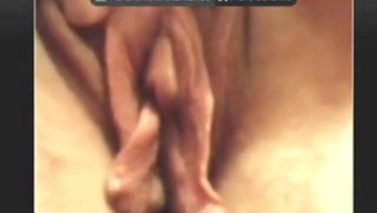 Yeni Güzel Şişman Kadın Kız, Web Kamerasında Yeteneklerini Sergiliyor