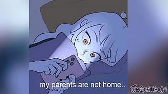 Genç Çift Sıcak Hentai Seksine Dalıyor