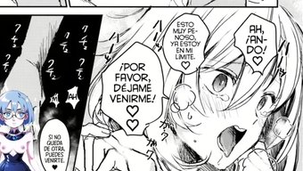 Anime Tarzı Bir Oyunda Gizemli Bir Kadın Tarafından Gece Yarısı Baştan Çıkarma