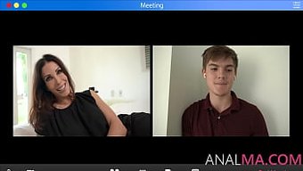 Shay Sights, Üvey Oğluyla Sıcak Anal Eylemde