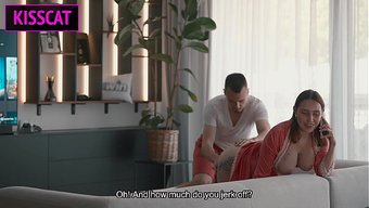 Baş Döndüren Bir Kadın, Üvey Oğlunu Arayıp Onu Siktirmek Istedi.