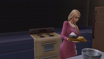 Yaşlı Adam, Genç Bir Adamı Banyoda Ilk Kez Seks Için Baştan Çıkarıyor