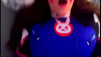 Japon Kızın Cosplay'De Orgazmı