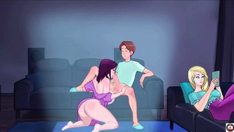 Büyük Göğüslü, Yaraklı Ve Komik Anları Olan 3d Animasyonlu Hentai