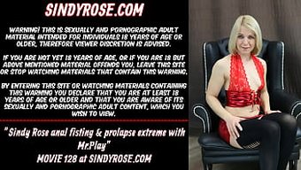 Sindy Rose'Un Mrplay Ile Yoğun Anal Fisting Ve Prolaps Seansı